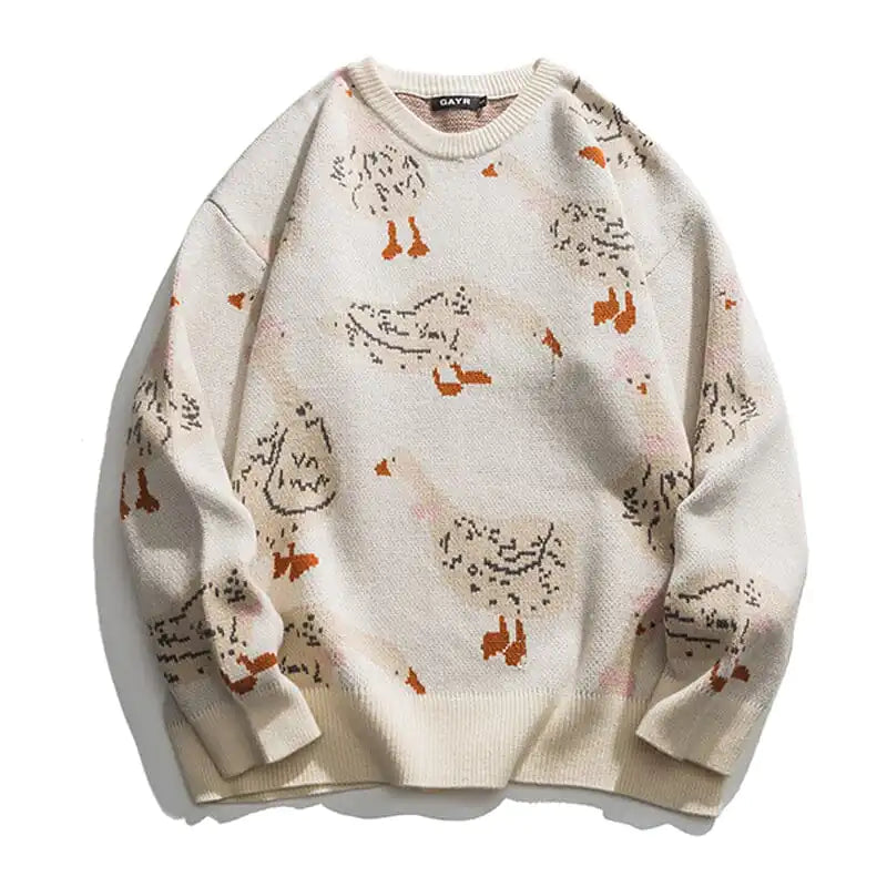 Kawaii Duck Sweater