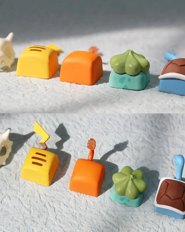 Cartoon Tail Gaming Keycap Elves Keycaps