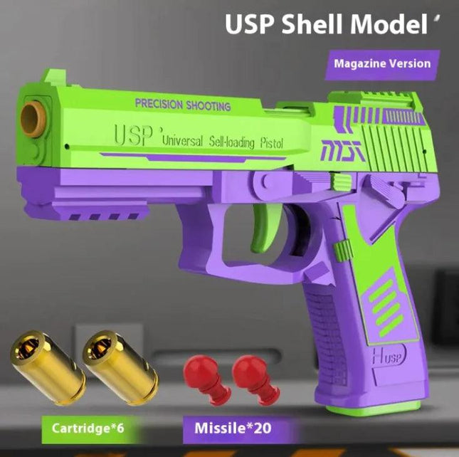 USP Children Carrot Soft Bullet Gun Toy