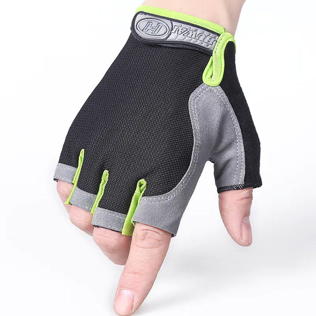 Winter Half-Finger Cycling Gloves