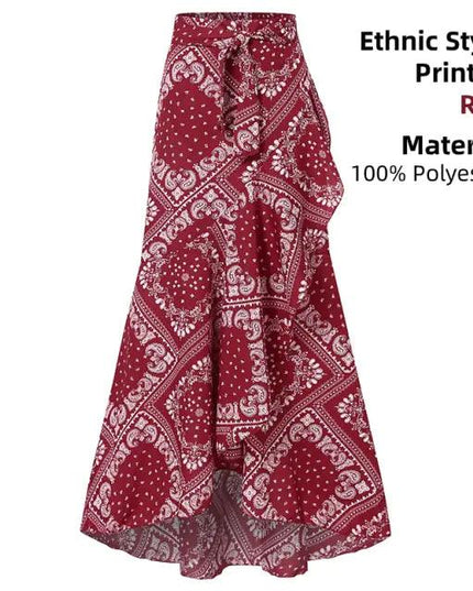 Casual Loose Ruffles Skirt