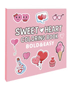 Sweet Heart Coloring Book