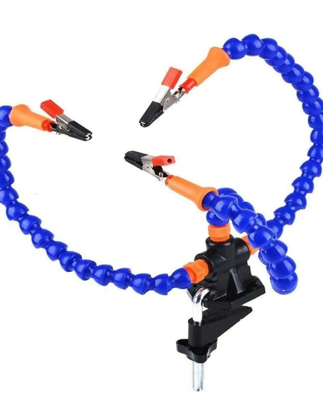 Table Clamp Station With 3 Flexible Arms