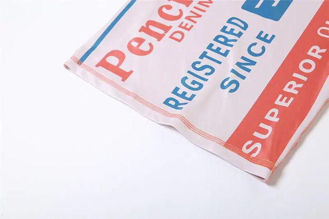 Printed Cropped T-Shirt