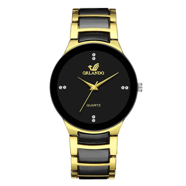 High Quality Men Stainless Steel Quartz Watch