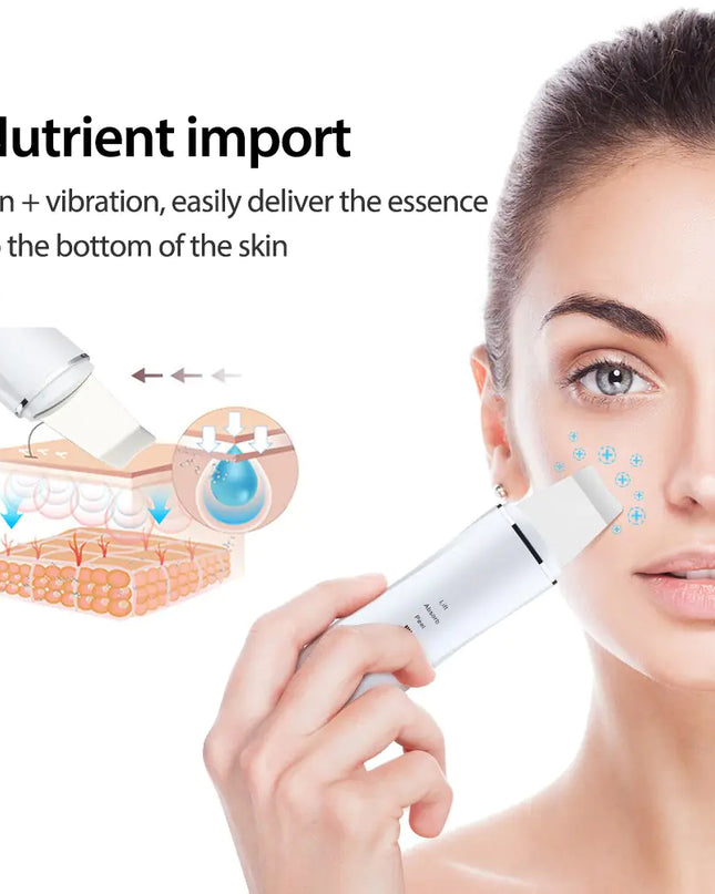 Ultrasonic Skin Scrubber Blackhead Remover