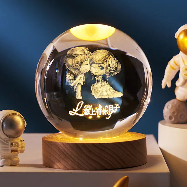 Crystal Ball Night Light