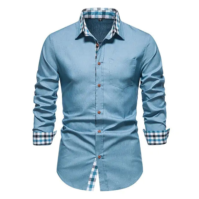 Patchwork Formal Shirts