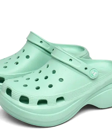 Thick-soled Hole Shoes