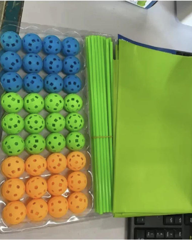 Kids' Fort Building Kit – DIY 3D Construction Set for Tents, Castles, and Playhouses