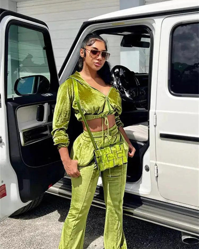 Melanie Velour Tracksuit