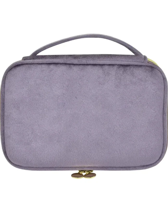 Portable Velvet Cosmetic Bag