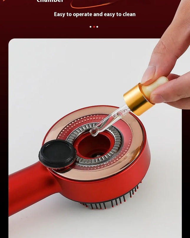 Electric Scalp Massage Comb with Red Light