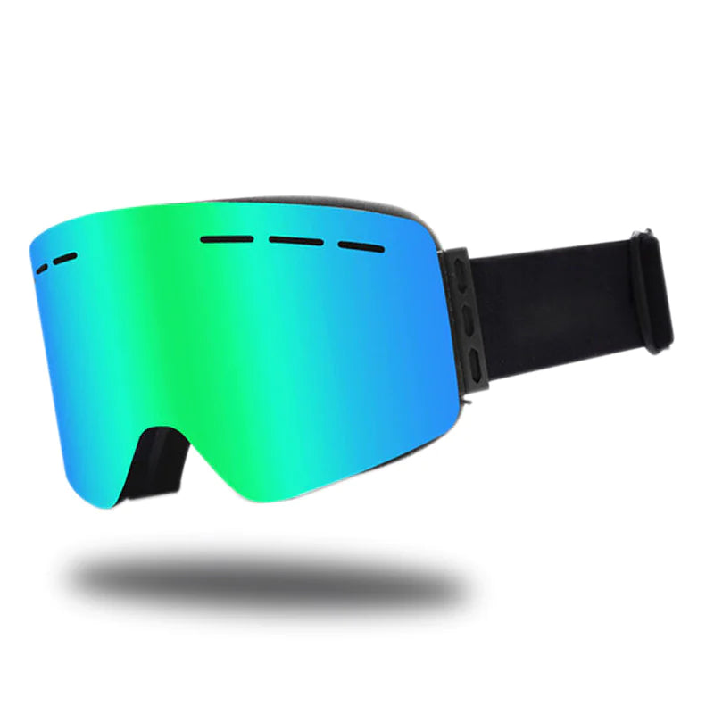 Anti-Fog Ski Goggles with Magnetic Lens