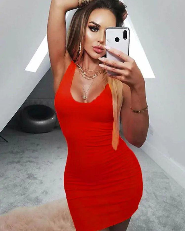 Low Neck Summer Dress