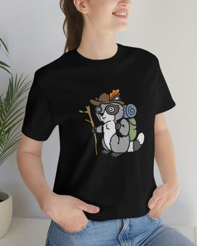 Hiker Raccoon Shirt