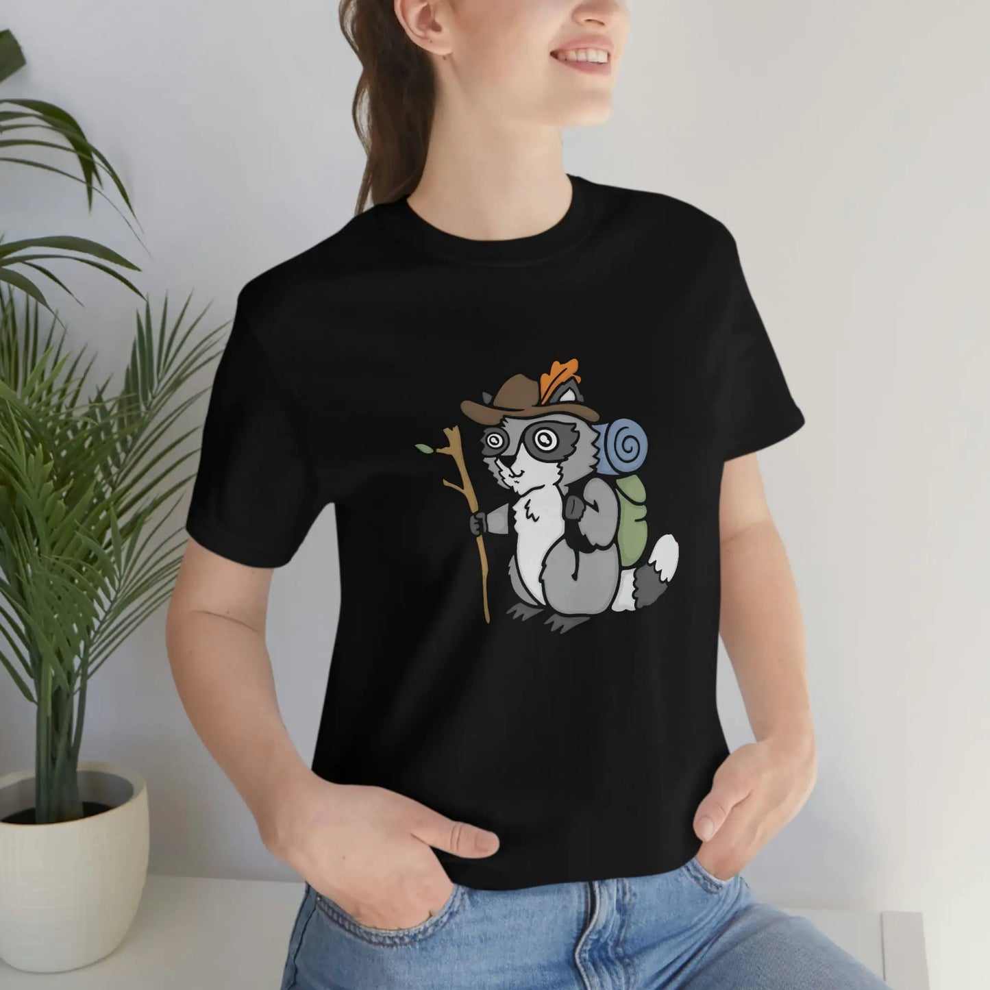 Hiker Raccoon Shirt