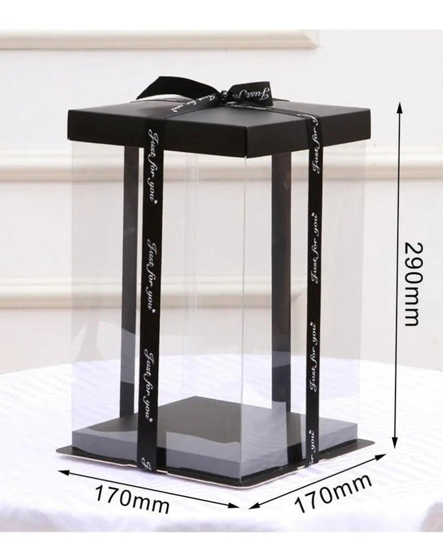 Transparent Empty Gift Box