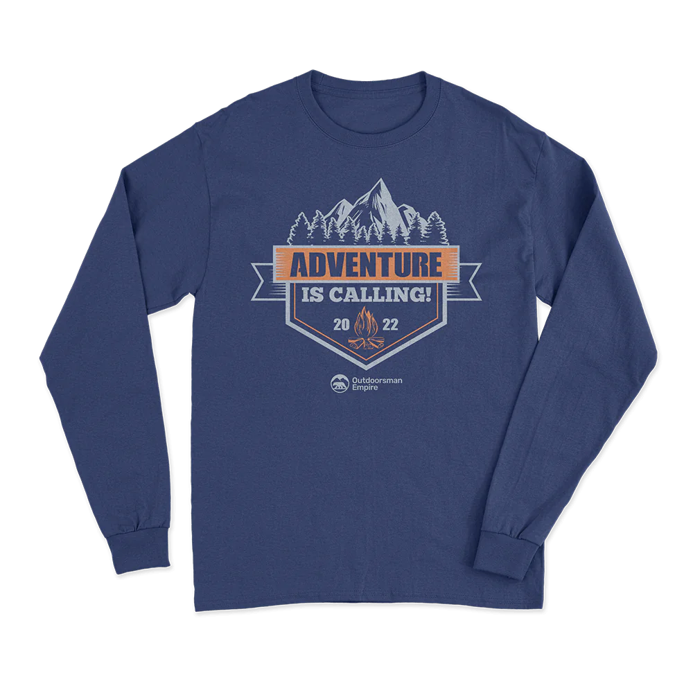 Adventure Is Calling Men Long Sleeve Shirt