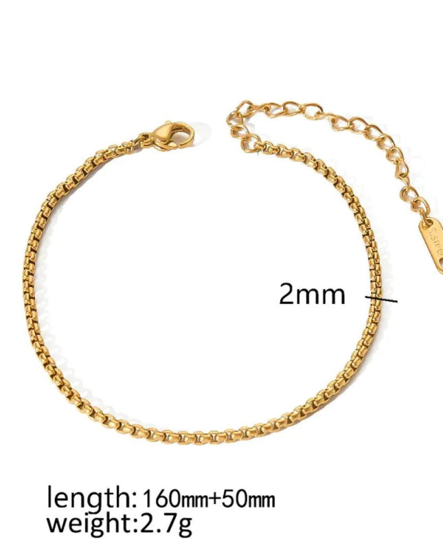 Women's Minimalist Bracelet Set