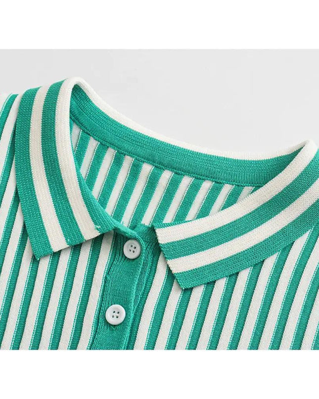 Striped Polo Shirt