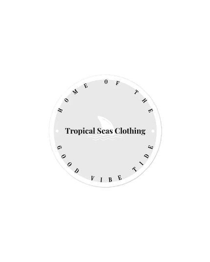 New Tropical Seas Logo stickers