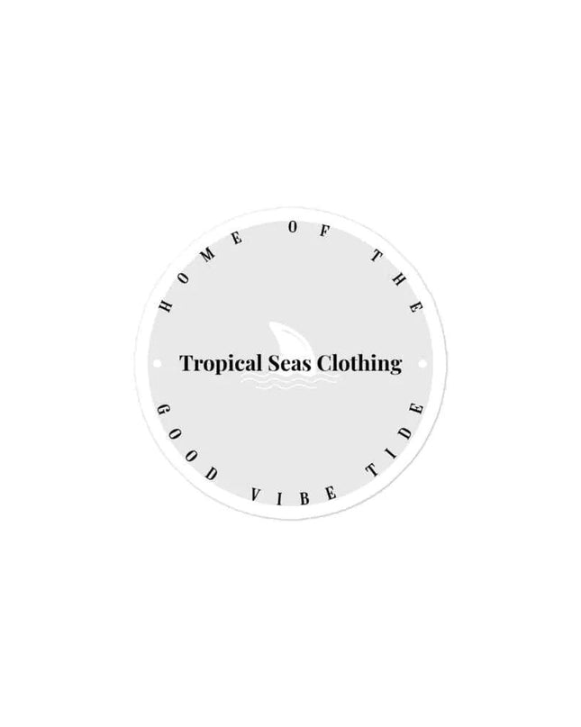 New Tropical Seas Logo stickers