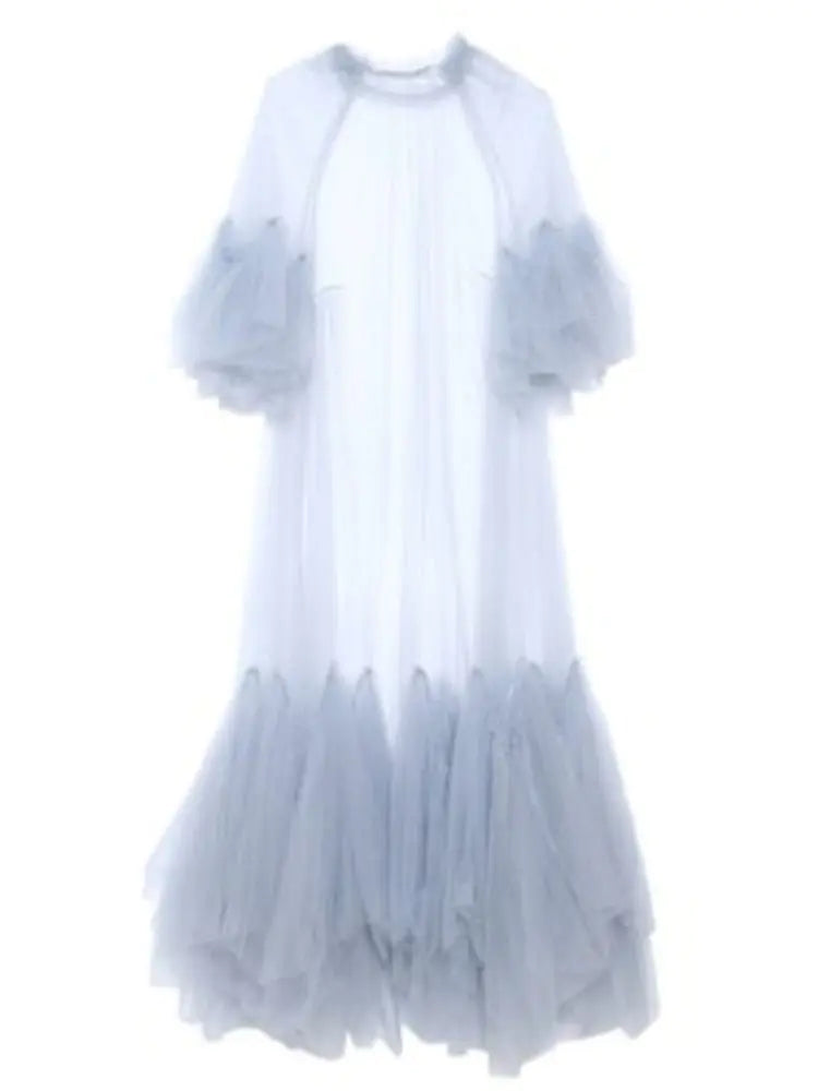 See Through Tulle Dress