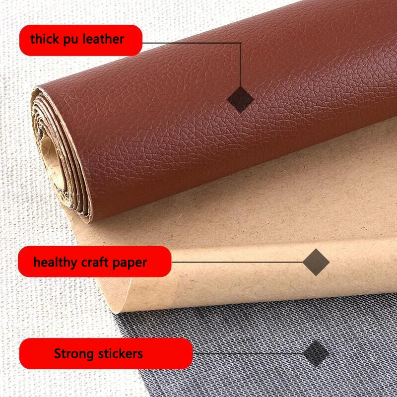 Self Adhesive PU Leather Repair Patches Fix Sticker