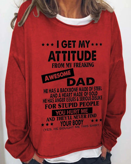 Statement Long Sleeve Top