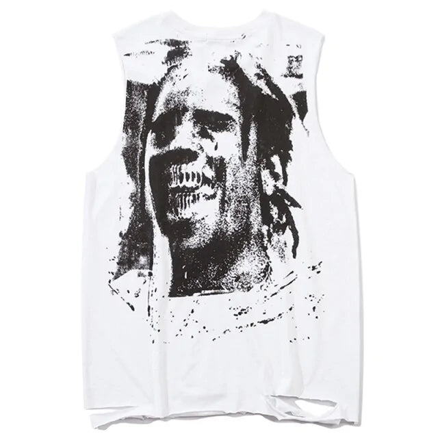 Horror Portrait Tank Top