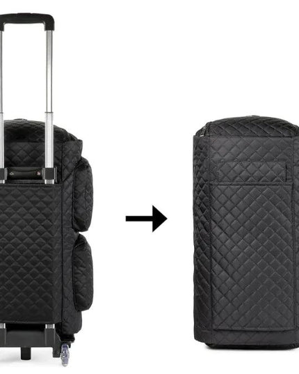Luggage Bag with Shoe & Coat Storage