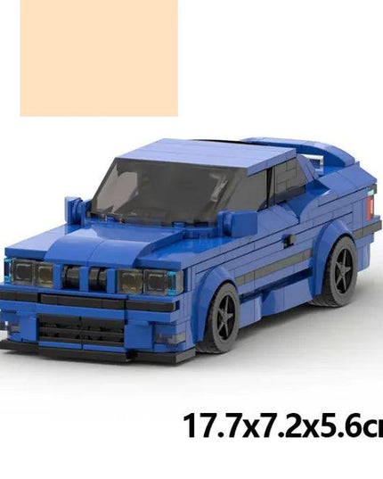 E36 Building Blocks Toy Car Model
