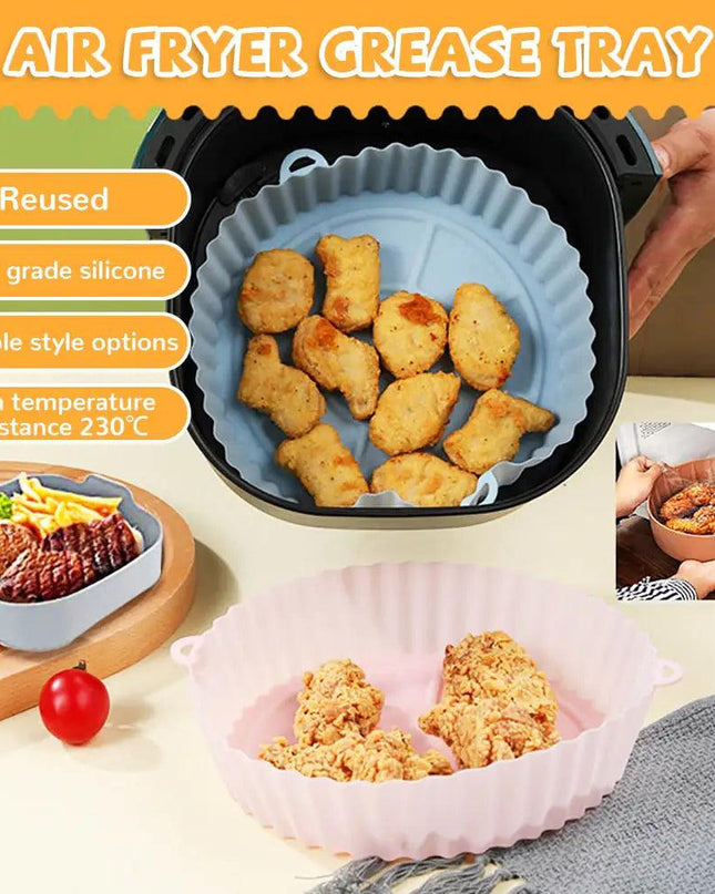 Silicone Air Fryer Baking Tray