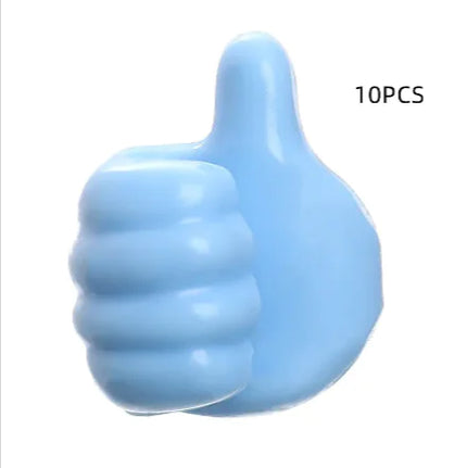 Thumb Hook – No-Drill Seamless Organizer for Kitchen & Bathroom