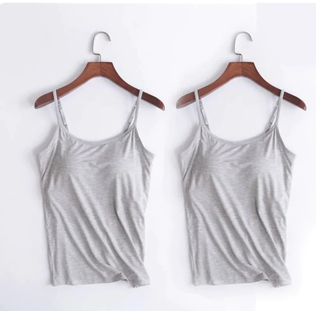 Built-In Bra Sleeveless Yoga Sports