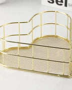 Gold Heart Basket