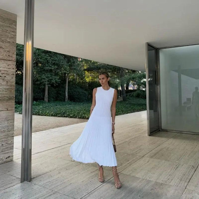 Luxurious Knitted Long Dress