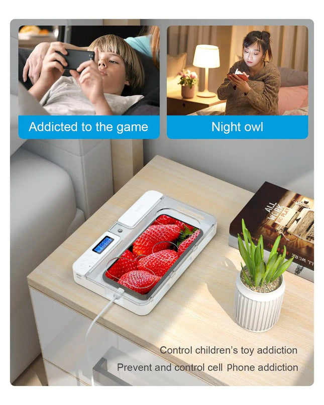 Portable Smart Timer Phone Locker Box