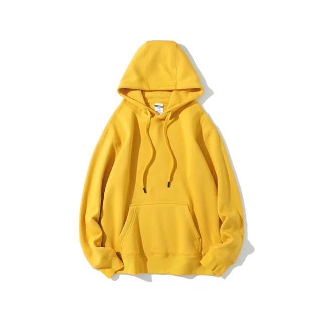 American Fashionable Unisex Off-Shoulder Hooded Sweatshirts