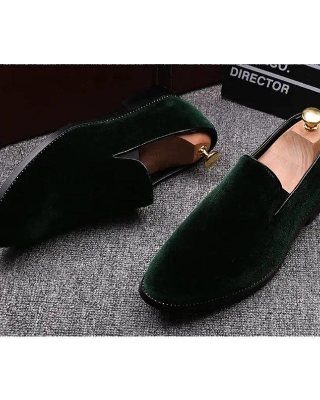 Red Bottom Suede Loafers