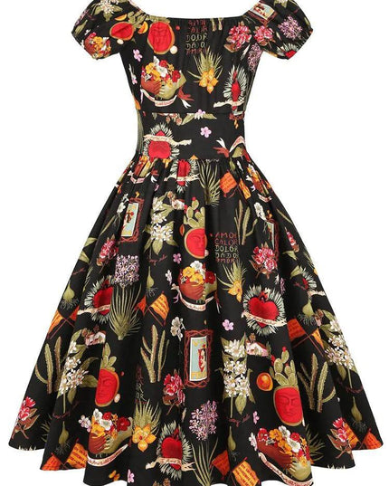 Rockabilly Women Swing Dress