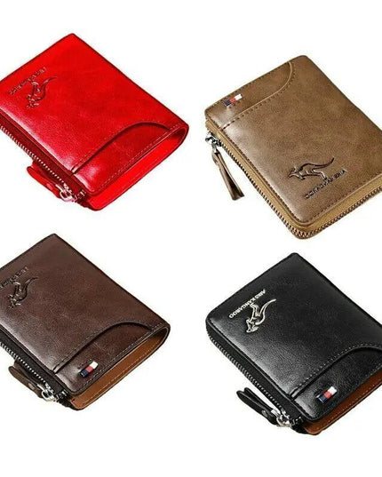 Men's "RFID" Blocking Leather Wallet "Waterproof"