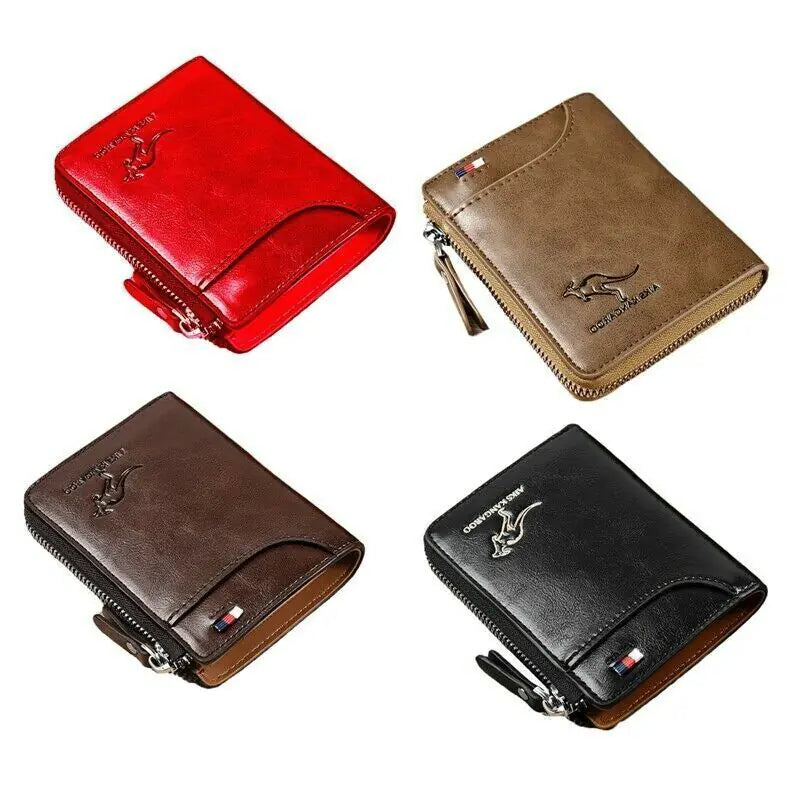 Men's "RFID" Blocking Leather Wallet "Waterproof"