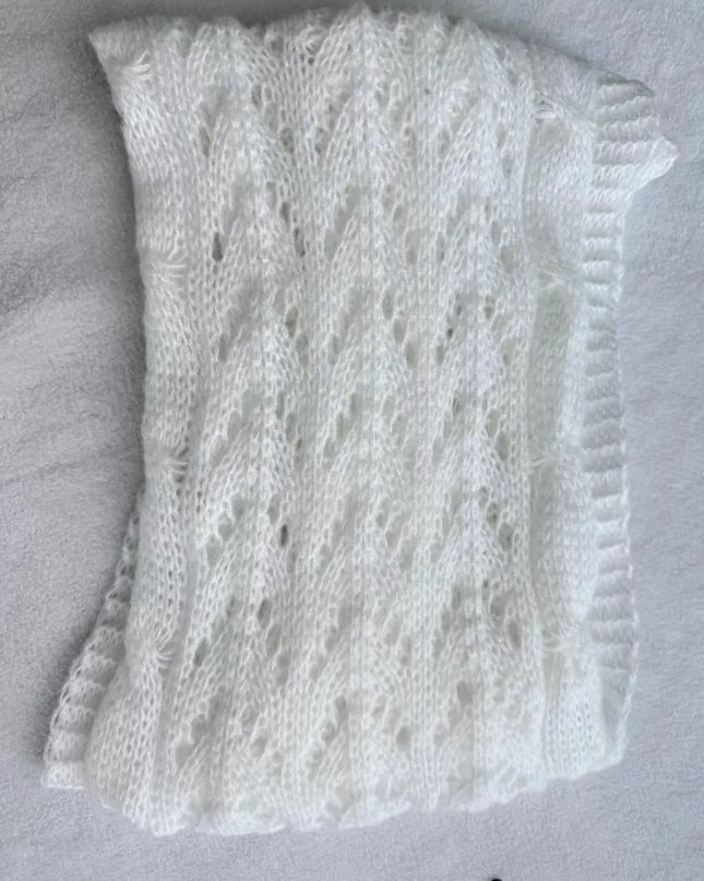 Knitted Double Sleeve Shawl