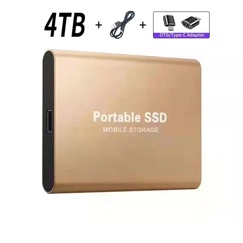 Portable SSD External Storage Hard Disks