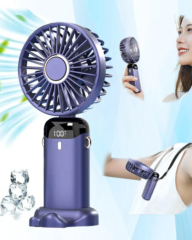 USB Rechargeable Portable Neck Fan