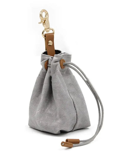 Outdoor Dog-walking Hanging Waist Felt Grain Bag