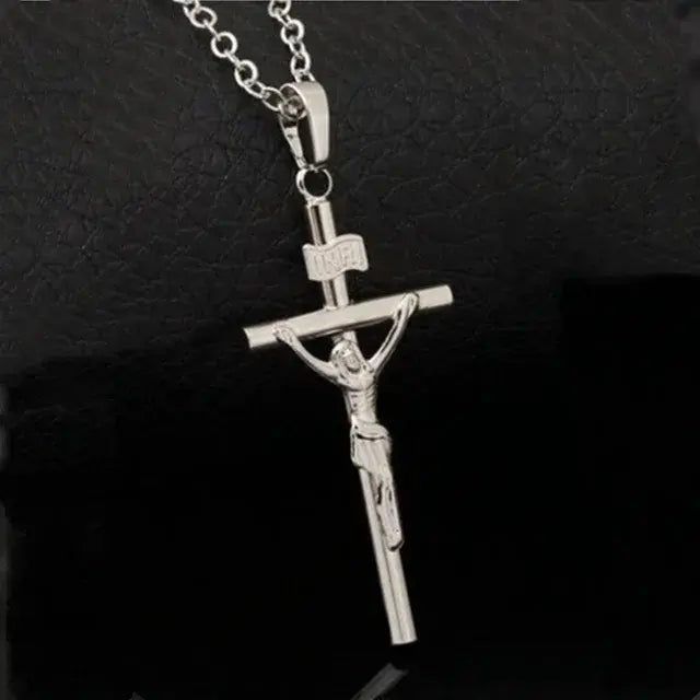 Religious Jesus Cross Necklace