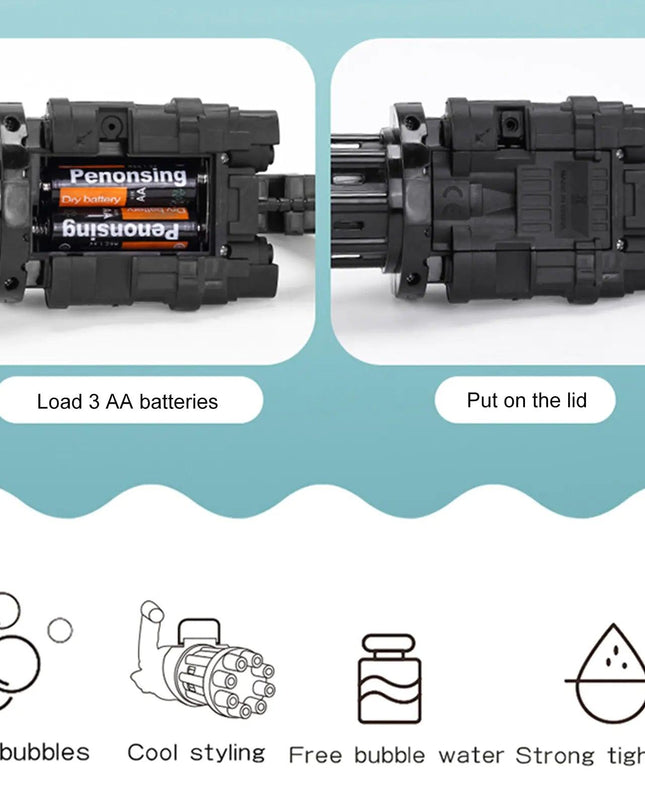 Kids Electric Bubble Machine